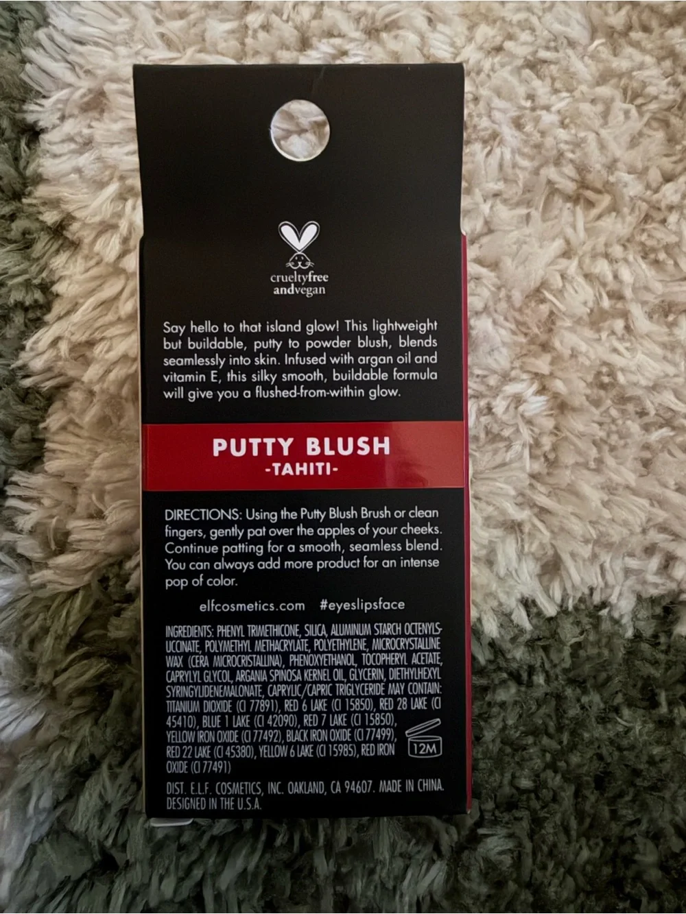 ELF Putty Blush in Tahiti 🥀